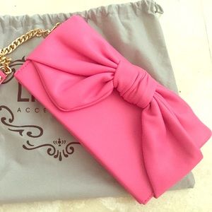 Pink clutch